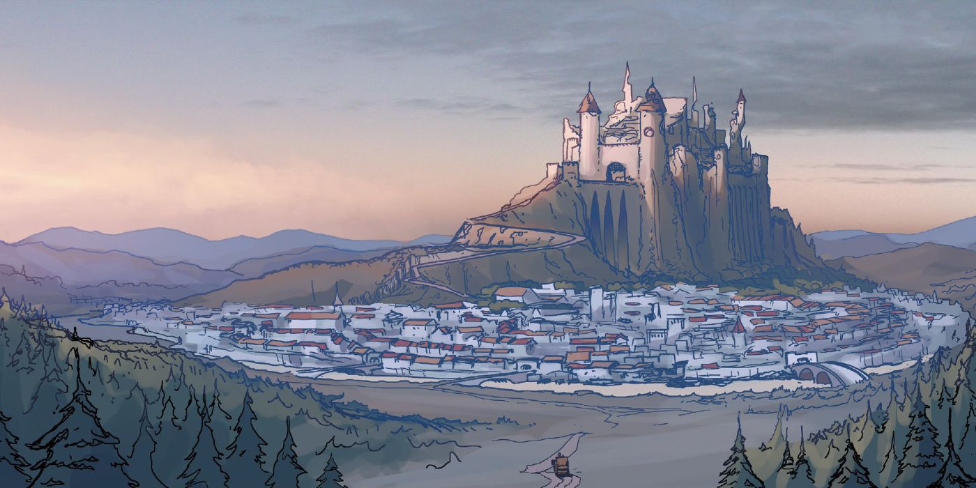 Castle in Latveria in Marvel Comics