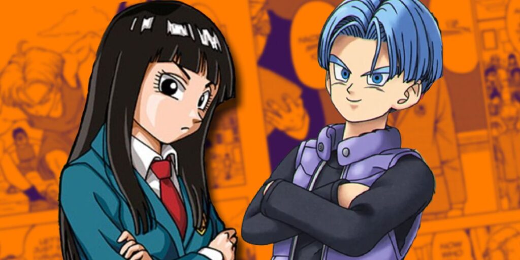 Trunks and Mai in Dragon Ball Super hero arc
