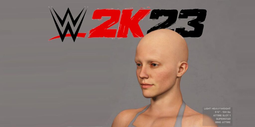 WWE2K23 Create a Wrestler