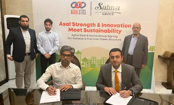 Saima Group & Agha Steel join hands to Launch Pakistan First Eco-Friendly Green Housing Structure Project