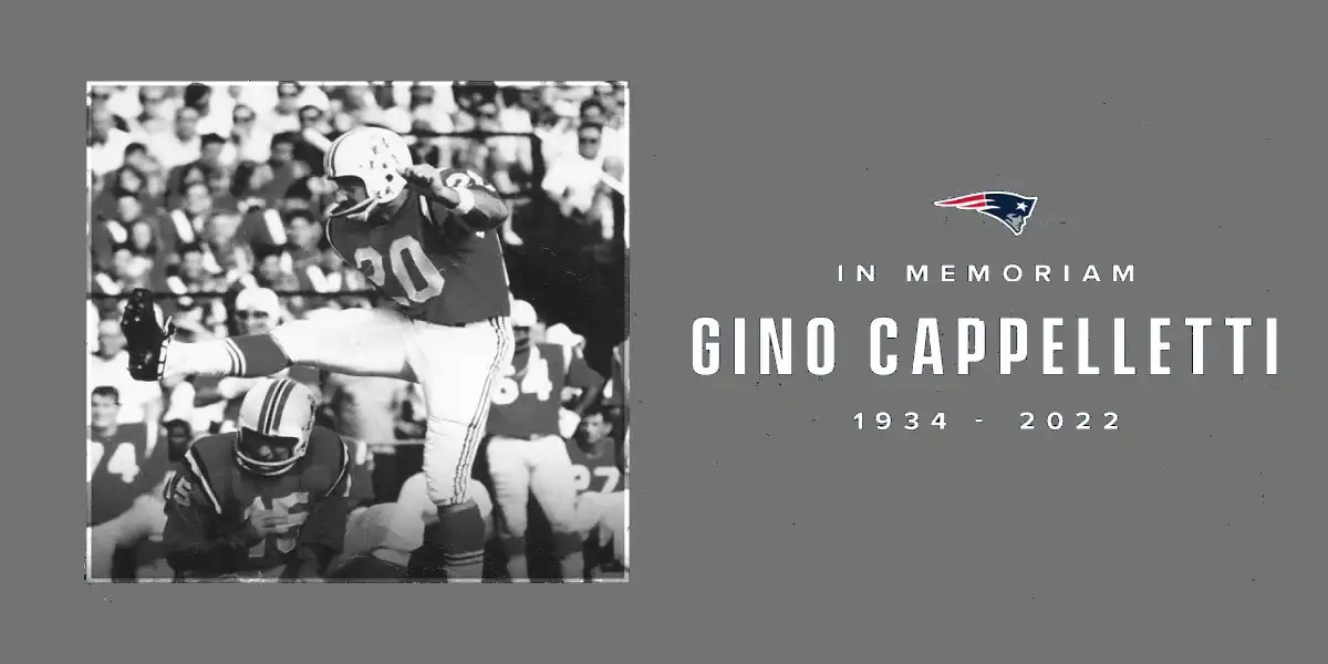 Gino Cappelletti Hall Of Famer And Boston Patriots Wide Receiver Dies 4866