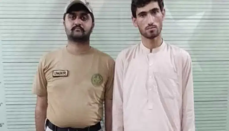 According to officials, a briefing was going on for Dubai-bound flight number EK-615 when a passenger named Azmat Khan, a resident of Lower Dir, was checked.
