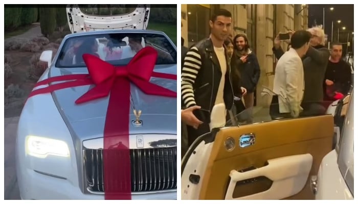 Cristiano Ronaldo gifted £250k Rolls-Royce by girlfriend Georgina Rodriguez