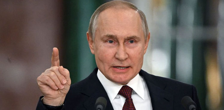 Putin says West aiming to 'tear apart' Russia