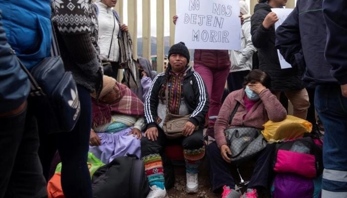 Thousands of tourists stranded but Peru rejects bringing forward vote