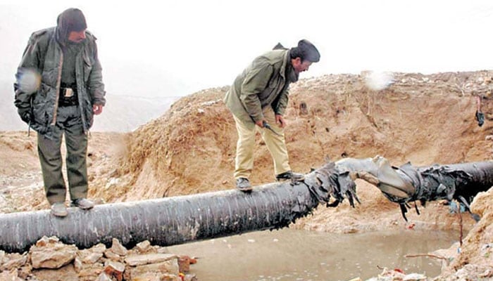 Gas pipeline exploded in Balochistan