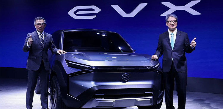 eVX: Suzuki unveils concept electric SUV