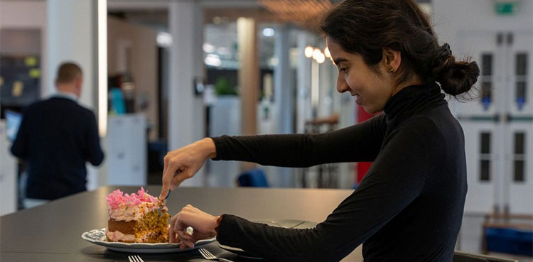 Office cake culture lives on despite warning