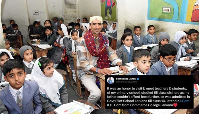 Shahnawaz Dahani goes 'back to school'