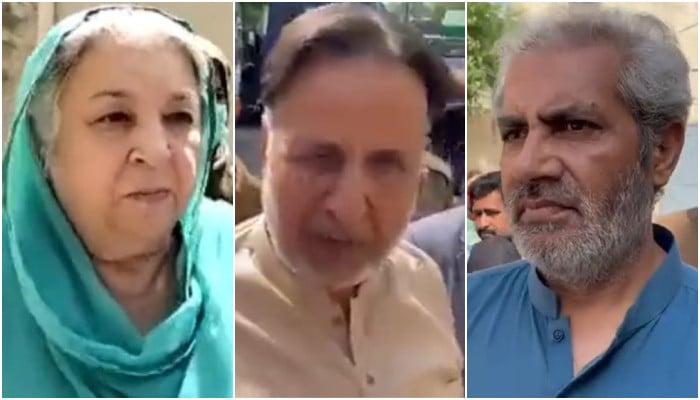 Yasmin Rashid, Mehmoodur Rasheed, Sarfaraz Cheema 'not leaving' PTI