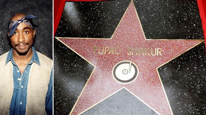 Tupac Shakur receives posthumous star on Hollywood Walk of Fame