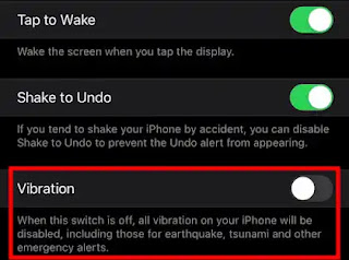 How to Turn off Long-Press Vibration on iPhone