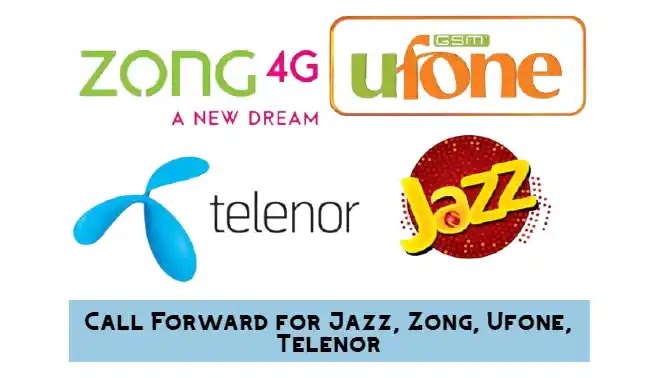 Call Forwarding Codes | Call Divert to Jazz, Zong, Ufone, Telenor