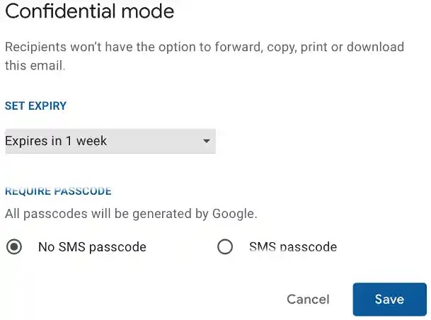 How to Send a Confidential Email in Gmail?
