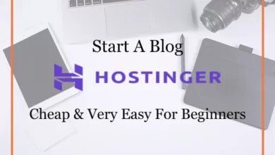 How To Start A WordPress Blog With Hostinger