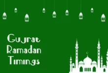 Gujrat Ramadan Timing