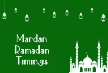 Mardan Ramadan Timing