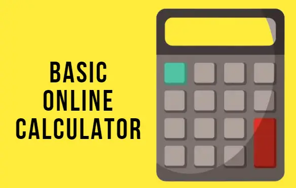 Basic Online Calculator