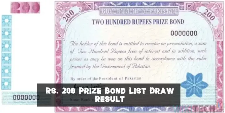 Rs. 200 Prize Bond List Draw 89 Lahore Result 15 March 2022