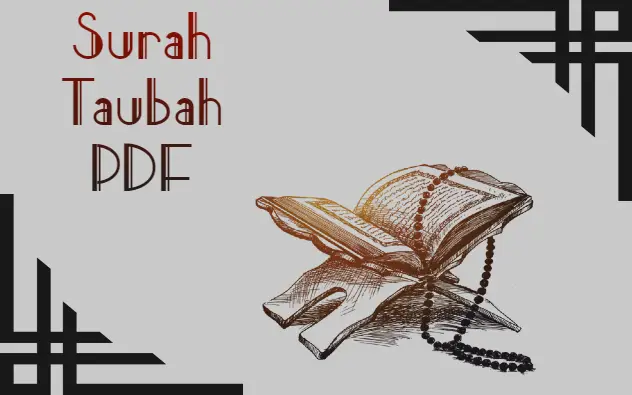 Surah Taubah Arabic PDF