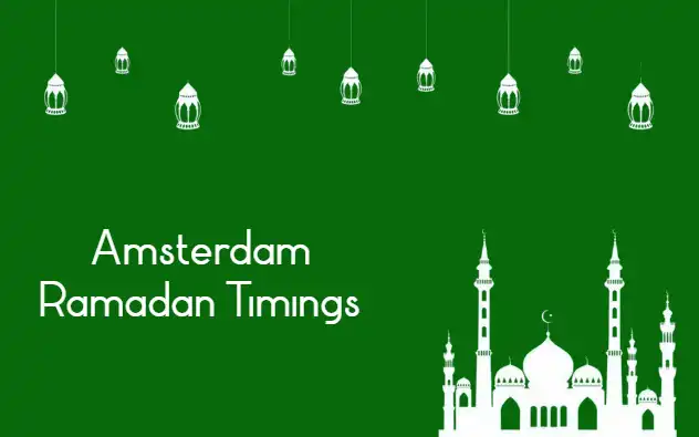 amsterdam ramadan timings