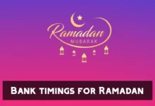 bank timings for ramadan