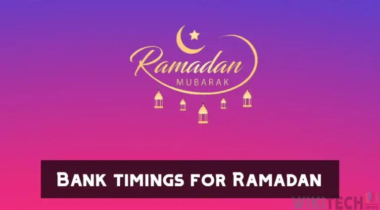 bank timings for ramadan