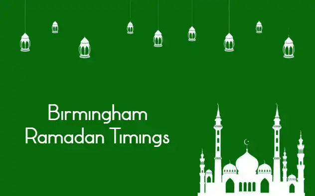 birmingham ramadan timings