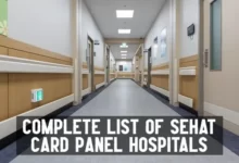 complete list of sehat card panel hospitals