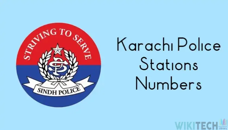 karachi police stations numbers list