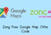 zong free google map offer code
