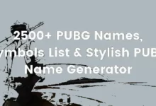 bgmi pubg names symbols