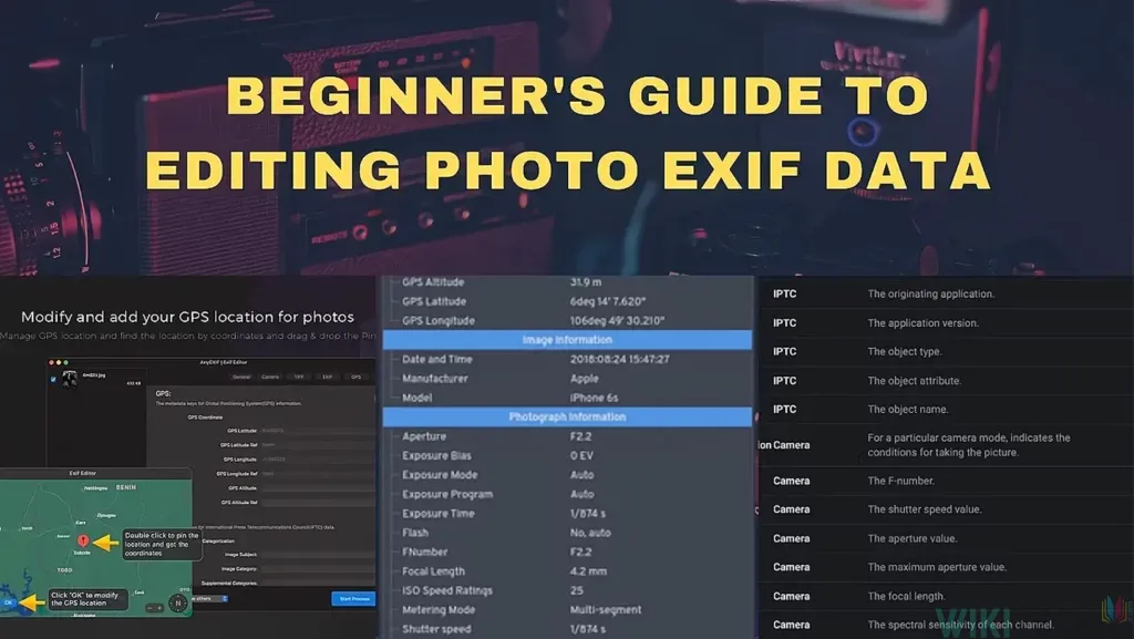 How to Edit Photo Exif Data: The Beginner’s Guide exifdata
