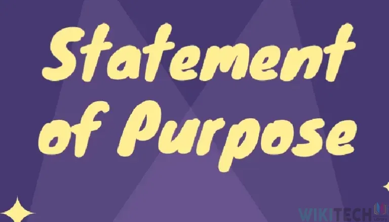 statement of purpose