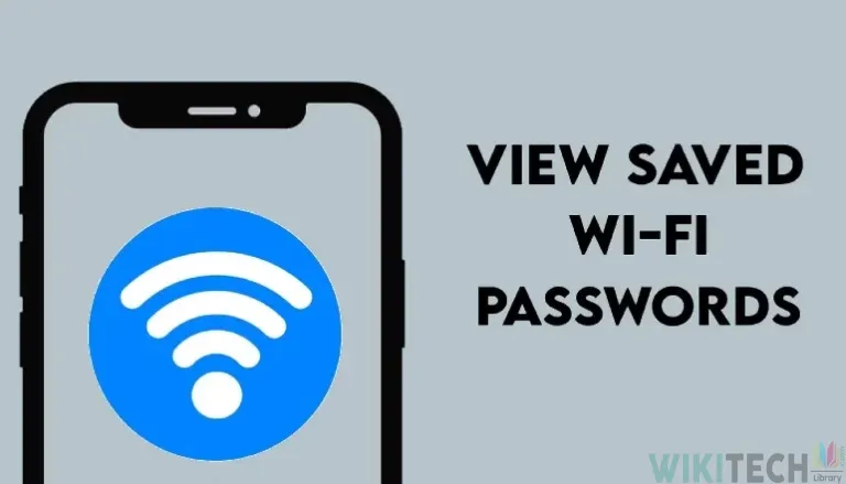 how to view saved wifi passwords
