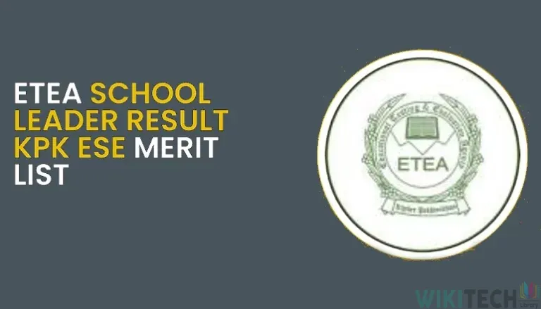 etea kpk school leader result