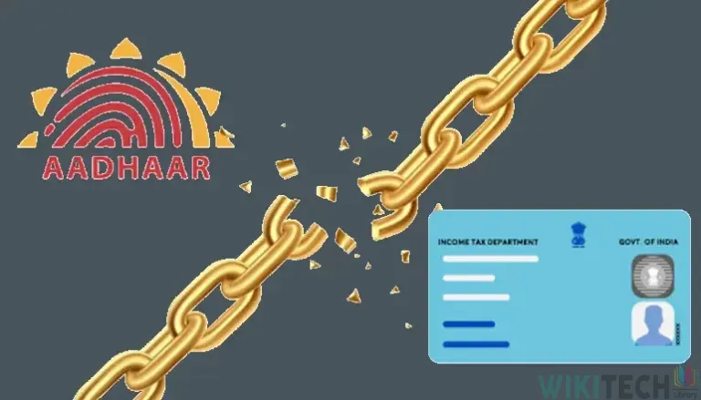 remove pan card from aadhaar card