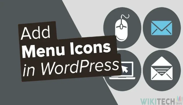 add menu icons on wordpress