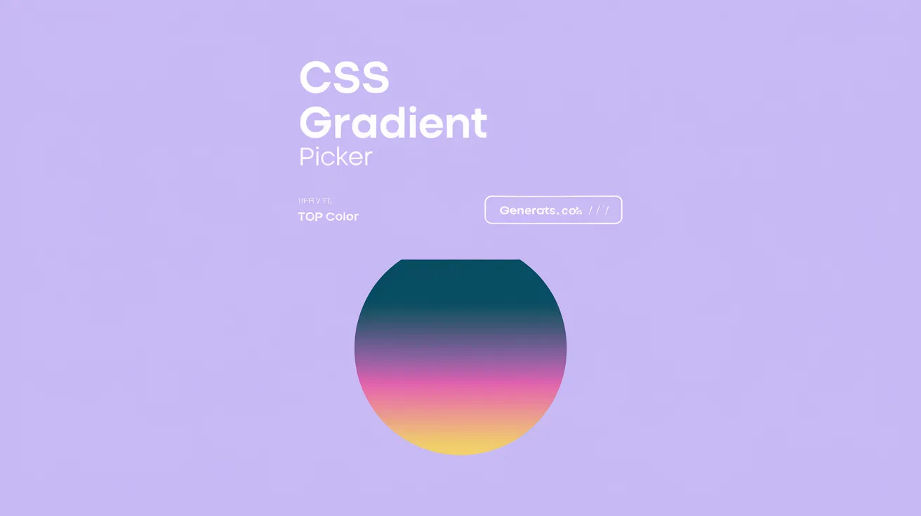 css gradient piker