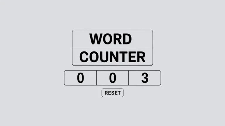 word counter