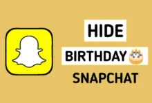 hide birthday on snapchat