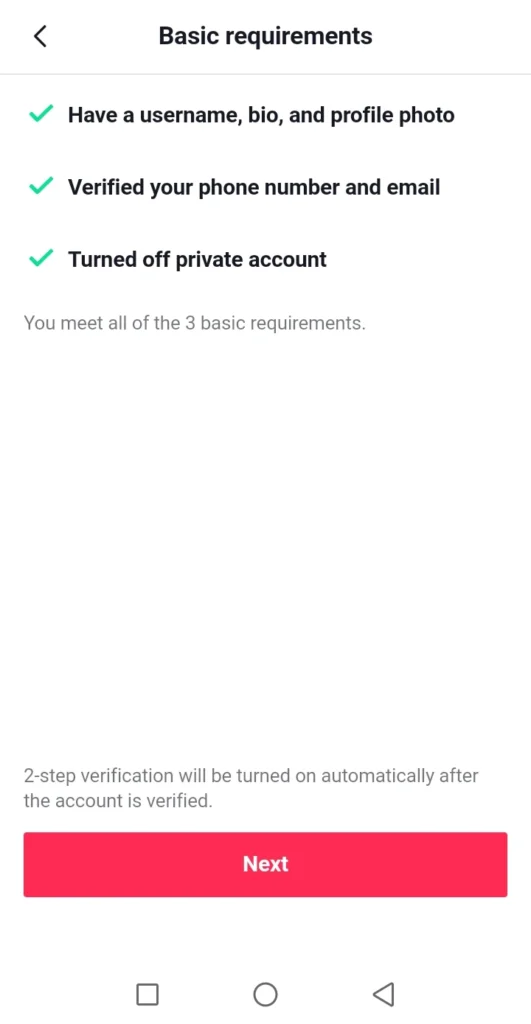 get verified on tiktok mobile 6