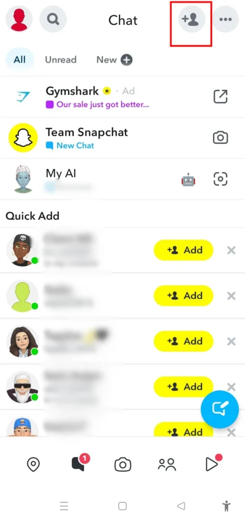 see others friends on snapchat 1