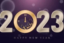 happy new year 2023 greeting cards