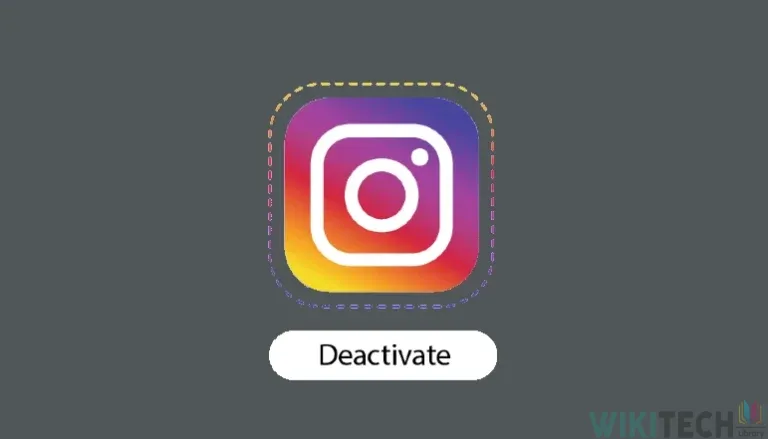 deactivate instagram