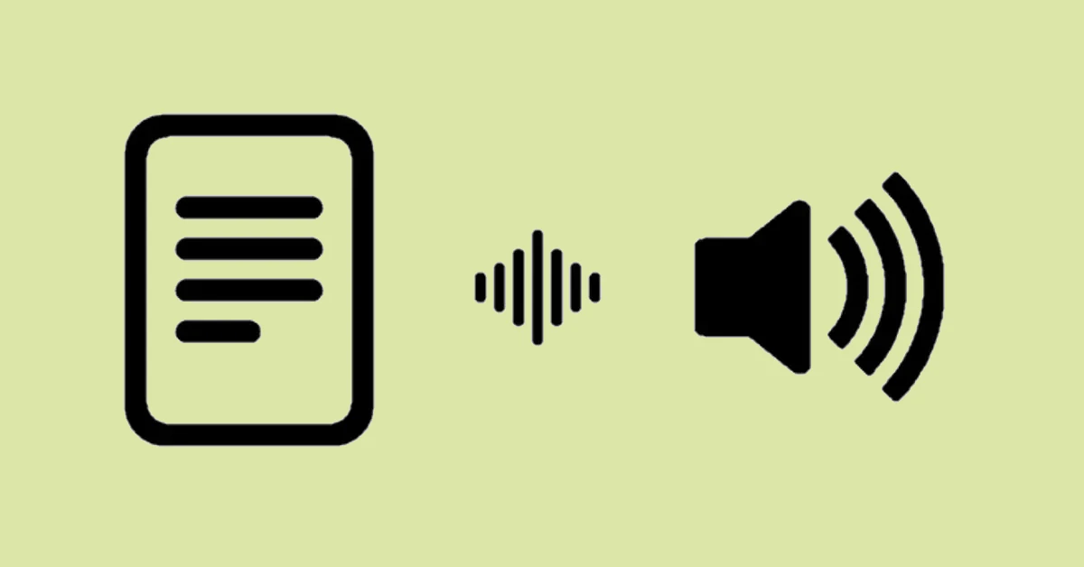 text to speech