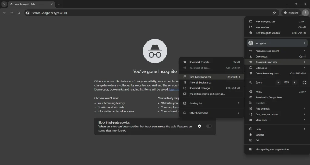 delete bookmarks on chromebook 1