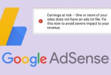fix ads txt file missing adsense issue in blogger