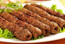 chicken seekh kebab