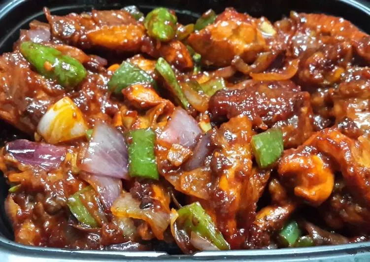 dry chilli chicken